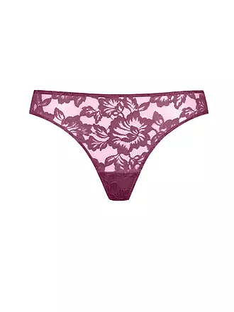 MEY | String AMAZING noir | dunkelrot